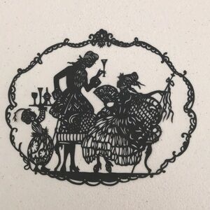 💖 Handmade PaperCut Silhouette Scherenschn…